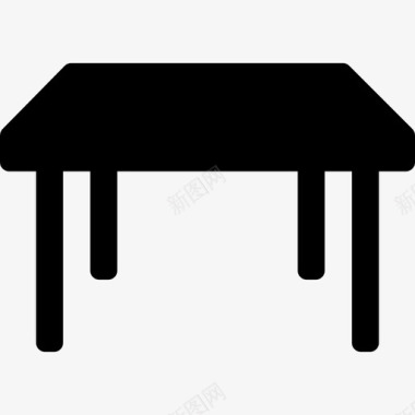 桌子家用电器和家具3填充图标图标