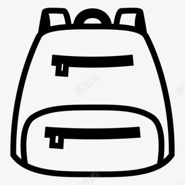 背包包户外图标图标