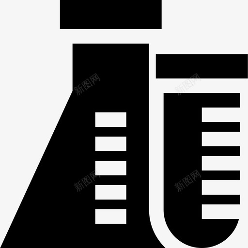 烧瓶化学14装满图标svg_新图网 https://ixintu.com 化学14 烧瓶 装满