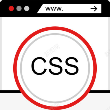 浏览器开发web4平面图标图标