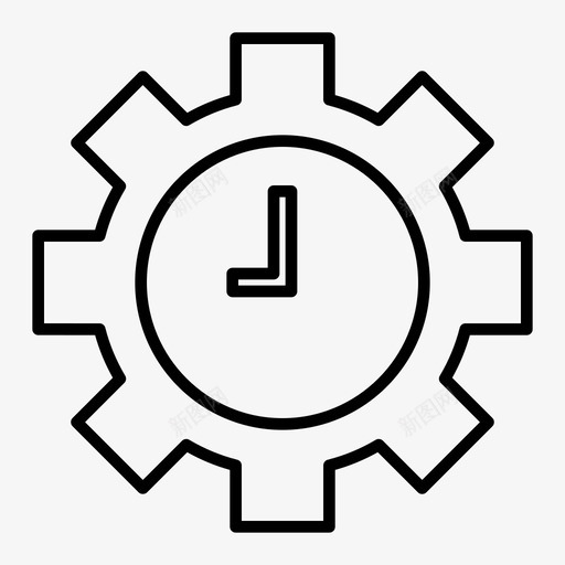时间成本控制管理图标svg_新图网 https://ixintu.com 工作 开发 成本 控制管理 时间 管理 网页设计 营销用户界面大纲 设置