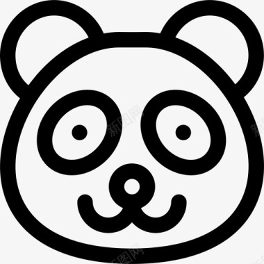 熊猫野生动物4直系图标图标