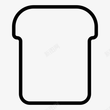 面包早餐食品图标图标