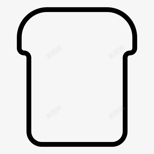 面包早餐食品图标svg_新图网 https://ixintu.com 早餐 面包 食品 食品和饮料系列