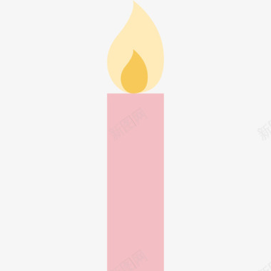 蜡烛爱情与浪漫10平淡图标图标