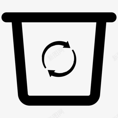 回收站垃圾混合1图标图标