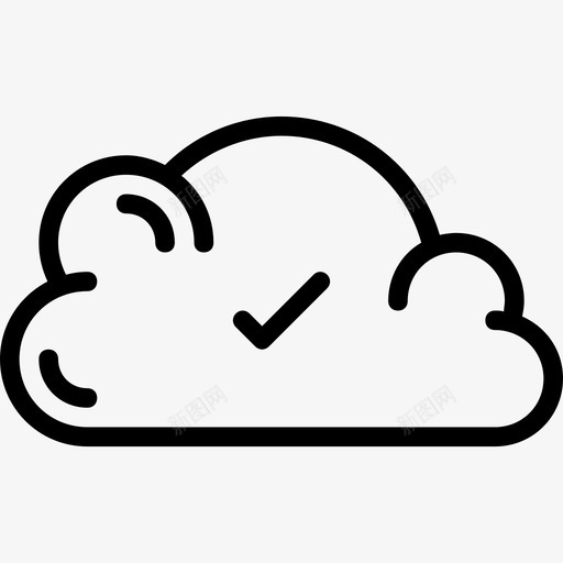 云计算商业149线性图标svg_新图网 https://ixintu.com 云计算 商业149 线性