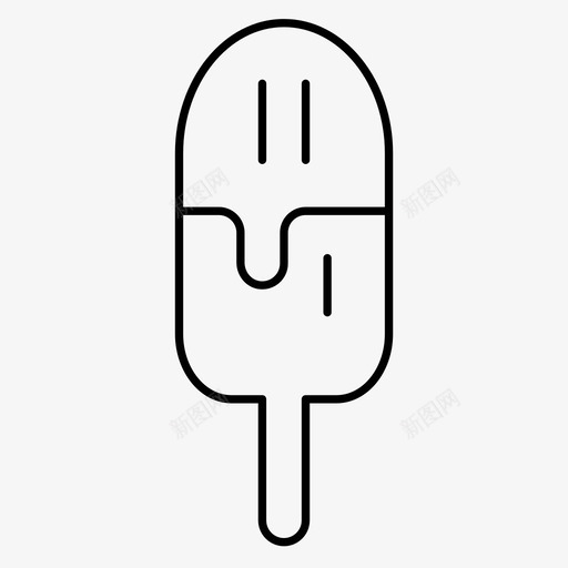 冰淇淋食物甜食图标svg_新图网 https://ixintu.com 冰淇淋 甜食 食物 食物图标