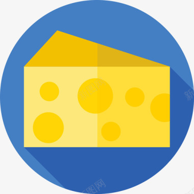 奶酪健康生活方式8平淡图标图标