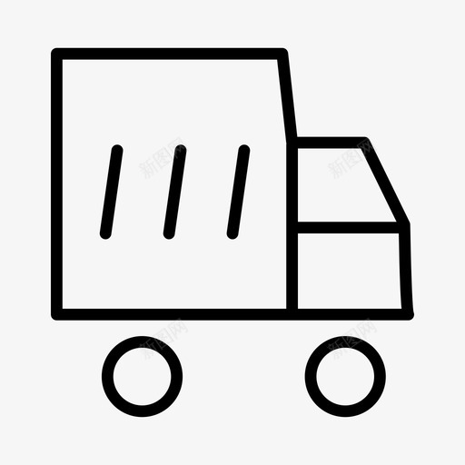 卡车汽车送货车图标svg_新图网 https://ixintu.com 卡车 有用的图标 汽车 车辆 送货车