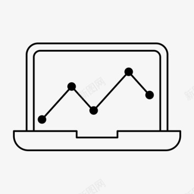 分析和统计图表计算机图标图标