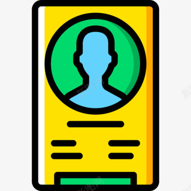 个人资料用户11黄色图标图标