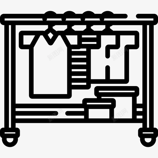 6号直线清洁架图标svg_新图网 https://ixintu.com 6号直线清洁架