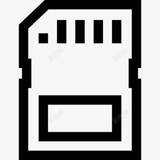 sd卡videostudio2线性图标