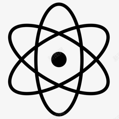 原子危险核图标图标