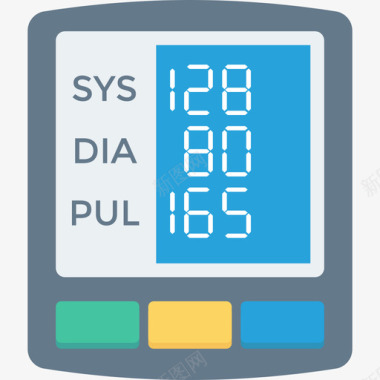 血压健康平稳图标图标