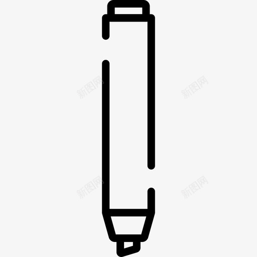 荧光笔缝纫15直线图标svg_新图网 https://ixintu.com 直线 缝纫15 荧光笔