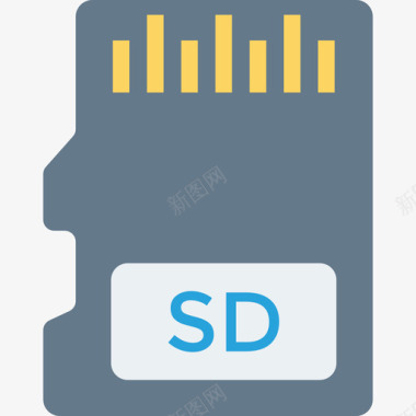 Sd卡移动智能设备平板图标图标