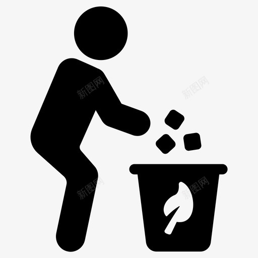 生态堆肥生态箱图标svg_新图网 https://ixintu.com 垃圾箱垃圾删除 堆肥 环境 生态 生态箱