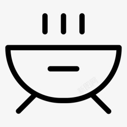 烧烤UI烤肉烧烤食物图标高清图片