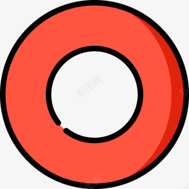 圆圈符号23线颜色图标图标