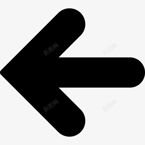 左箭头箭头41填充图标svg_新图网 https://ixintu.com 填充 左箭头 箭头41