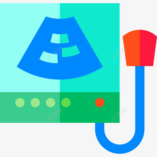 超声检查医疗器械平板图标svg_新图网 https://ixintu.com 医疗器械 平板 超声检查