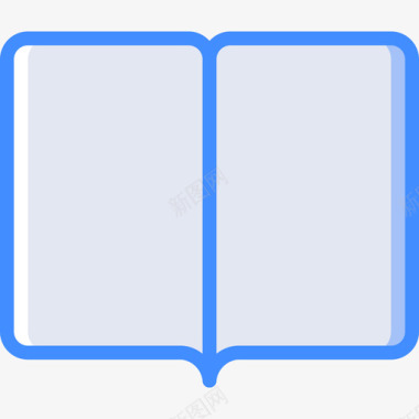 打开书本基本装备14蓝色图标图标