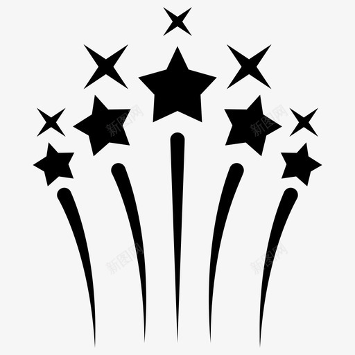 烟火庆典宗教庆典图标svg_新图网 https://ixintu.com 传统传统文化载体图标 传统庆典 宗教庆典 庆典 烟火