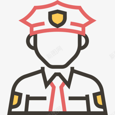 警察职业2黄影图标图标