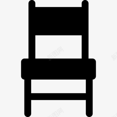 椅子家具21填充图标图标