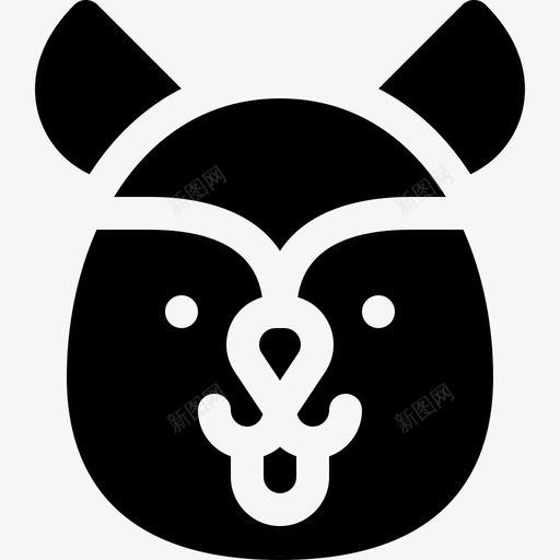 旅鼠北极2号已填充图标svg_新图网 https://ixintu.com 北极2号 已填充 旅鼠