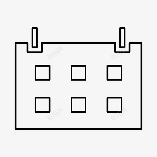 日历议程仪式图标svg_新图网 https://ixintu.com 仪式 日历 时间表 程序 网页设计开发大纲 议程