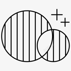 定理数学圆数字图标高清图片