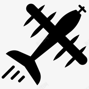 战斗机喷气式飞机陆军喷气式飞机图标图标