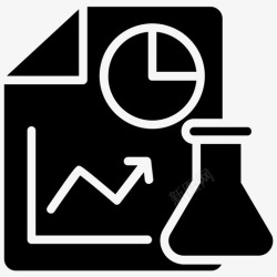 大学生实践报告研究报告锥形烧瓶实验室研究图标高清图片