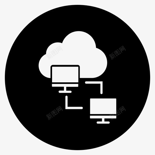 云网络云集线器云服务器图标svg_新图网 https://ixintu.com 云服务器 云网络 云集线器 数据服务器 通信设备 通信设备黑填充减前