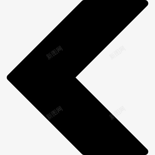 左箭头箭头41填充图标svg_新图网 https://ixintu.com 填充 左箭头 箭头41