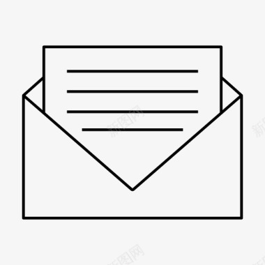 信件邀请邮件图标图标