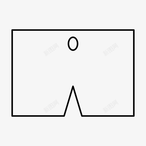 裤子沙滩衣服图标svg_新图网 https://ixintu.com 沙滩 用户界面轮廓 衣服 裤子