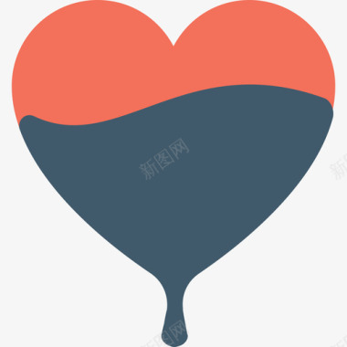 气球爱情和婚礼3平的图标图标