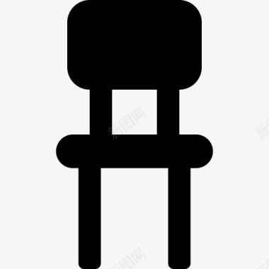 椅子室内家具填充物图标图标