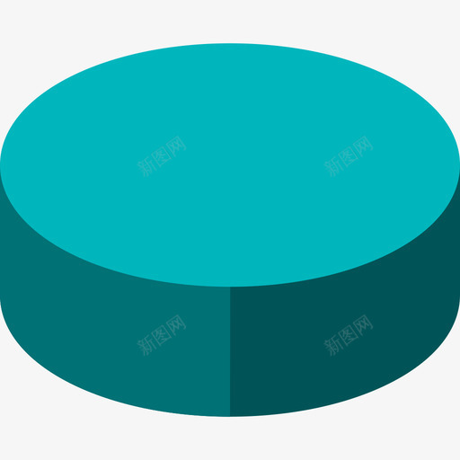 冰球冬季运动9扁平图标svg_新图网 https://ixintu.com 冬季运动9 冰球 扁平