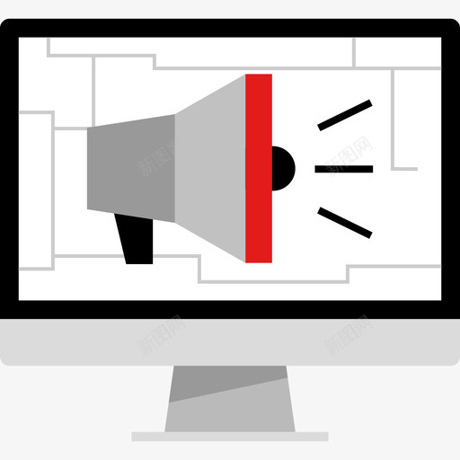 在线营销seo营销11扁平图标svg_新图网 https://ixintu.com seo营销11 在线营销 扁平