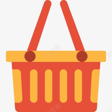 购物篮网上购物零售持平图标图标