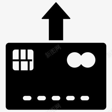 交易信用卡货币图标图标