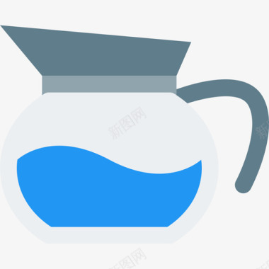 水壶饮料6平的图标图标