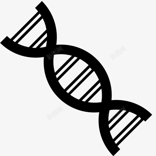 dna生物学教育图标svg_新图网 https://ixintu.com dna 学习 教育 生物学 科学