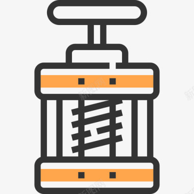 雷管工业仪器黄影图标图标