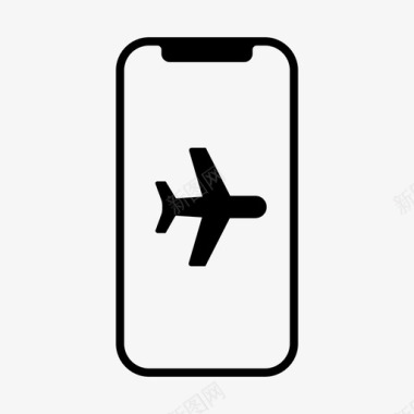 飞行模式飞行iphone图标图标